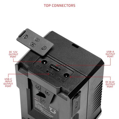 SHAPE Mini 99Wh V-Mount battery USB-C Input/Output Battery SHAPE wlb   
