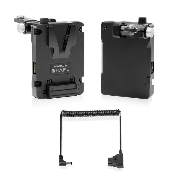 SHAPE CANON EOS C80 cage + Vマウントプレート SHAPE Canon EOS C80 Mini V-Mount Pivoting Battery Plate