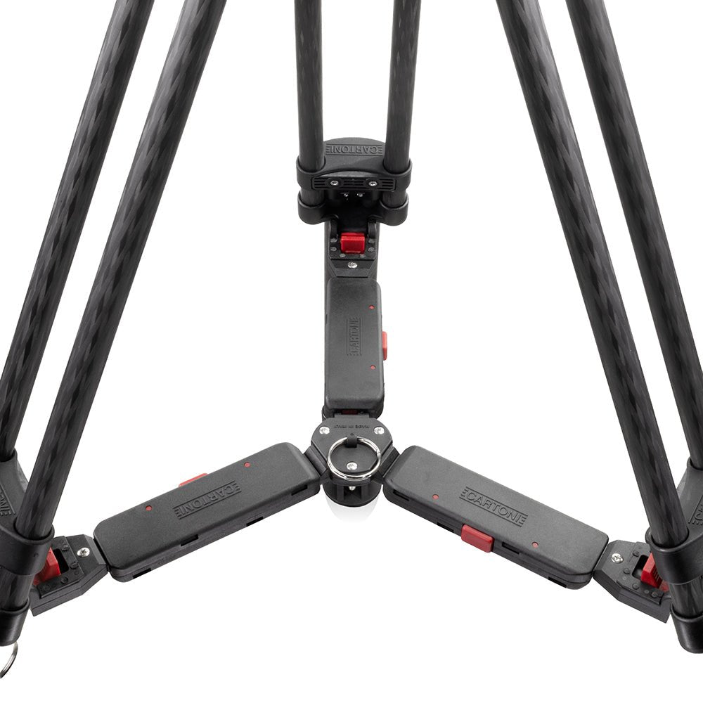 SHAPE MIXO 21 Fluid Head with SDS Carbon Fiber System Mid - Level Spreader - SHAPE wlb