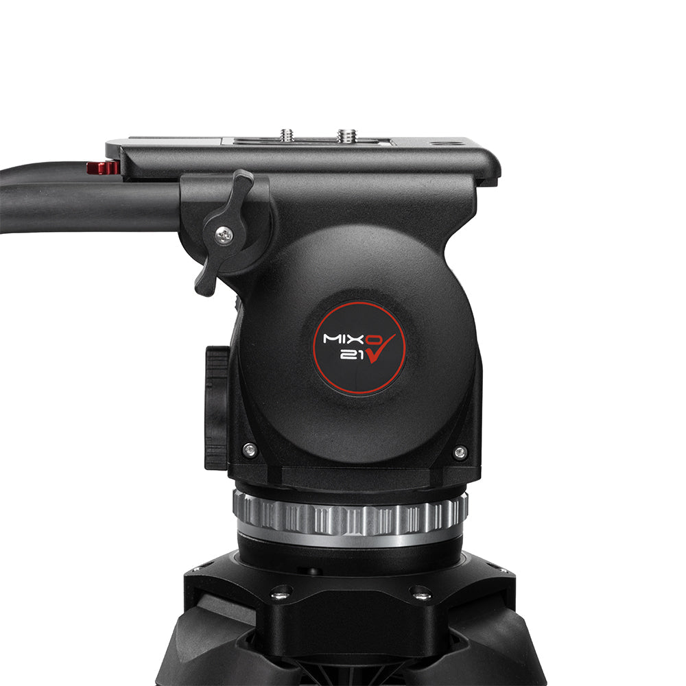 SHAPE MIXO 21 Fluid Head with SDS Carbon Fiber System Mid - Level Spreader - SHAPE wlb