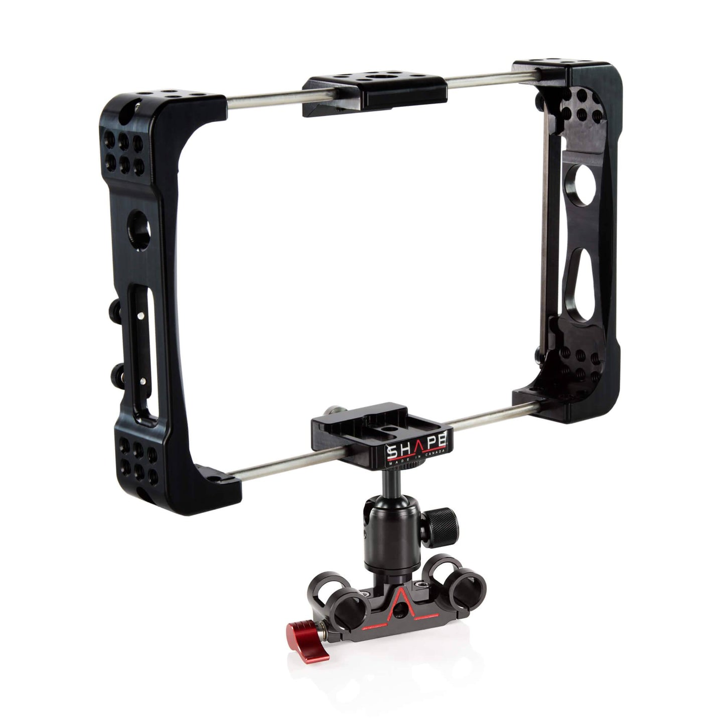 SHAPE Monitor Cage with 15 mm Rod Bloc Ball Head for Atomos Inferno/Flame Monitor Cage SHAPE wlb   