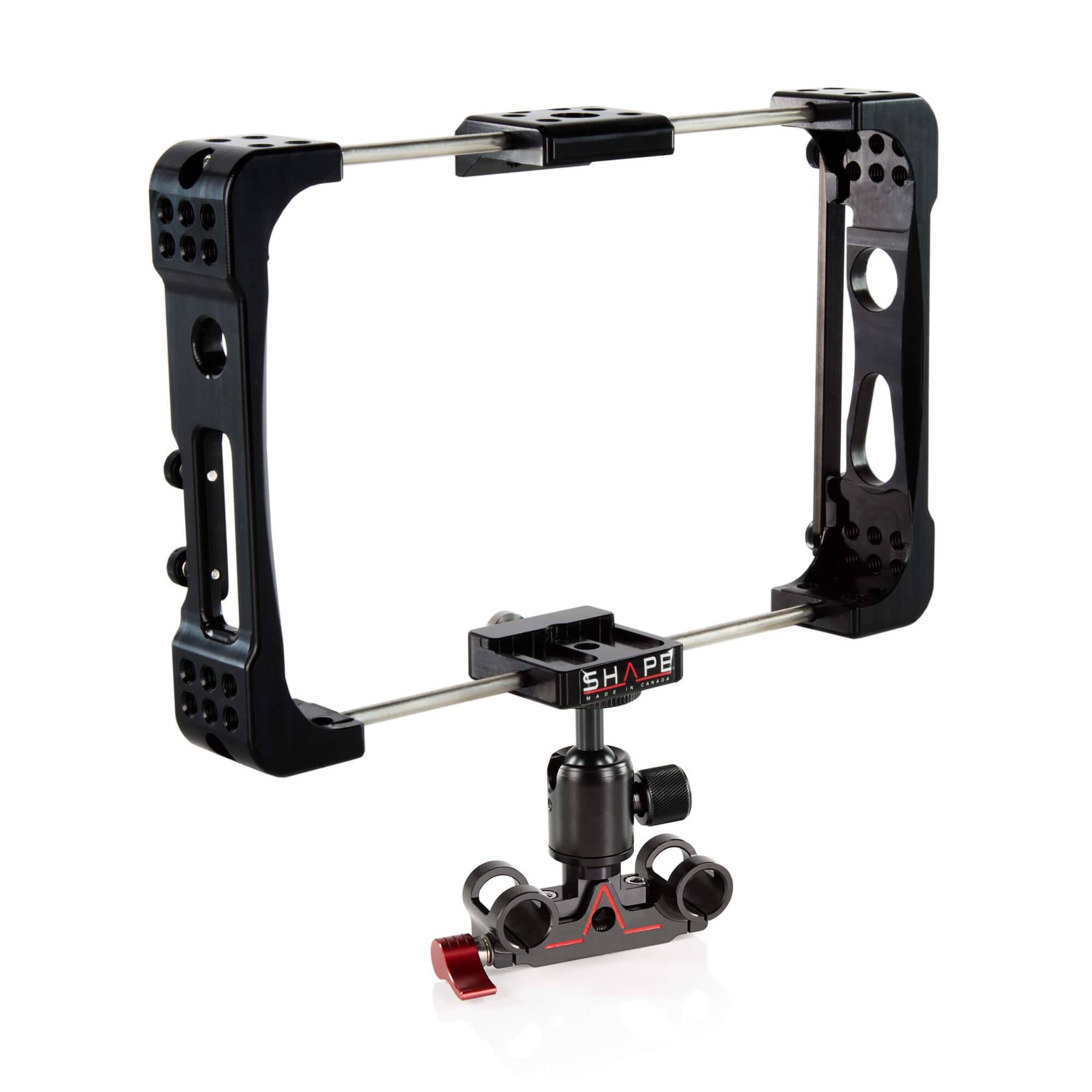 SHAPE Monitor Cage with 15 mm Rod Bloc Ball Head for Atomos Inferno/Flame Monitor Cage SHAPE wlb   