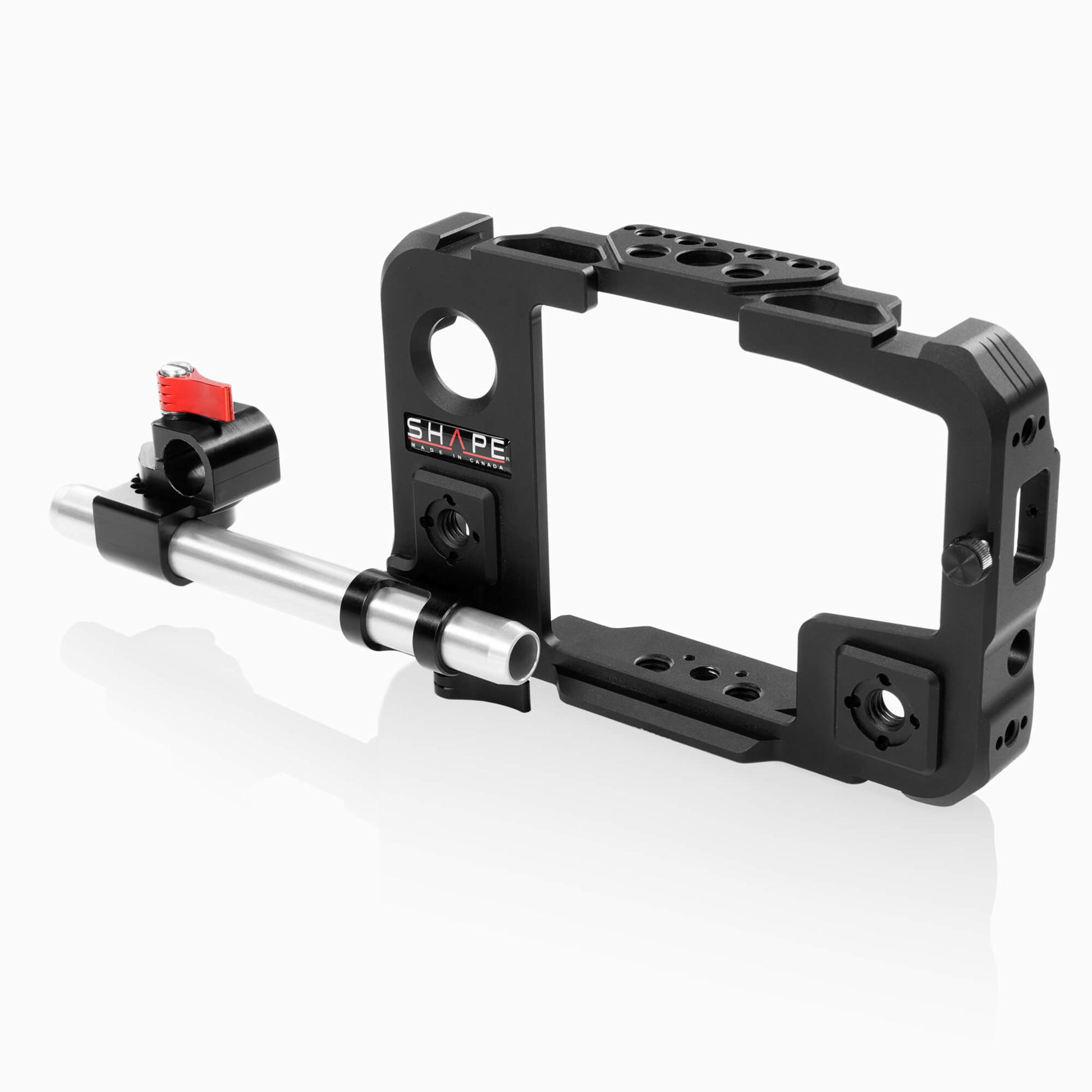 SHAPE Monitor Cage with Swivel Rod Clamp for Atomos Shinobi Monitor Cage SHAPE wlb   