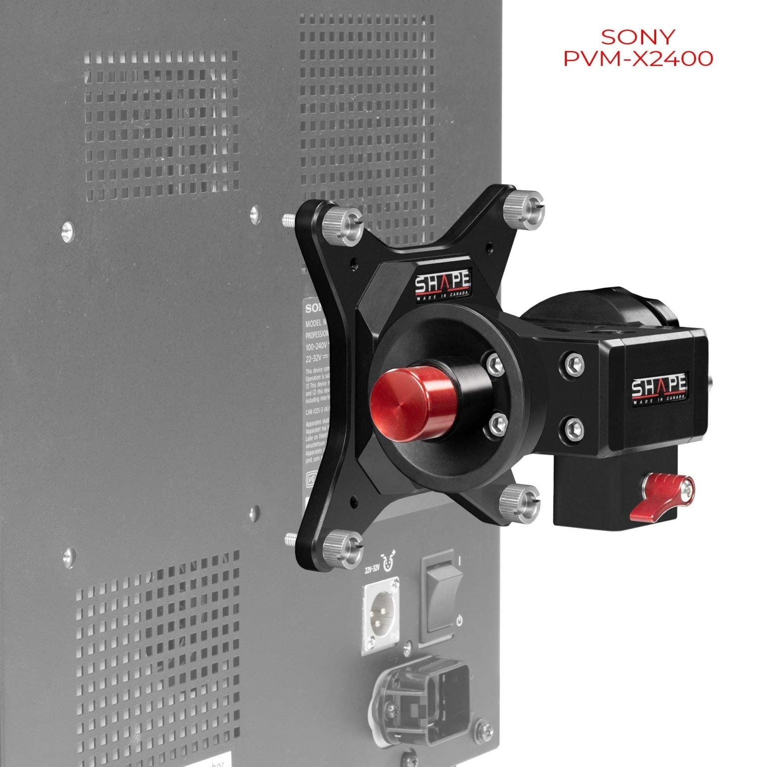 SHAPE Monitor Support Mount Vesa with Push Button Monitor Accessory SHAPE wlb   