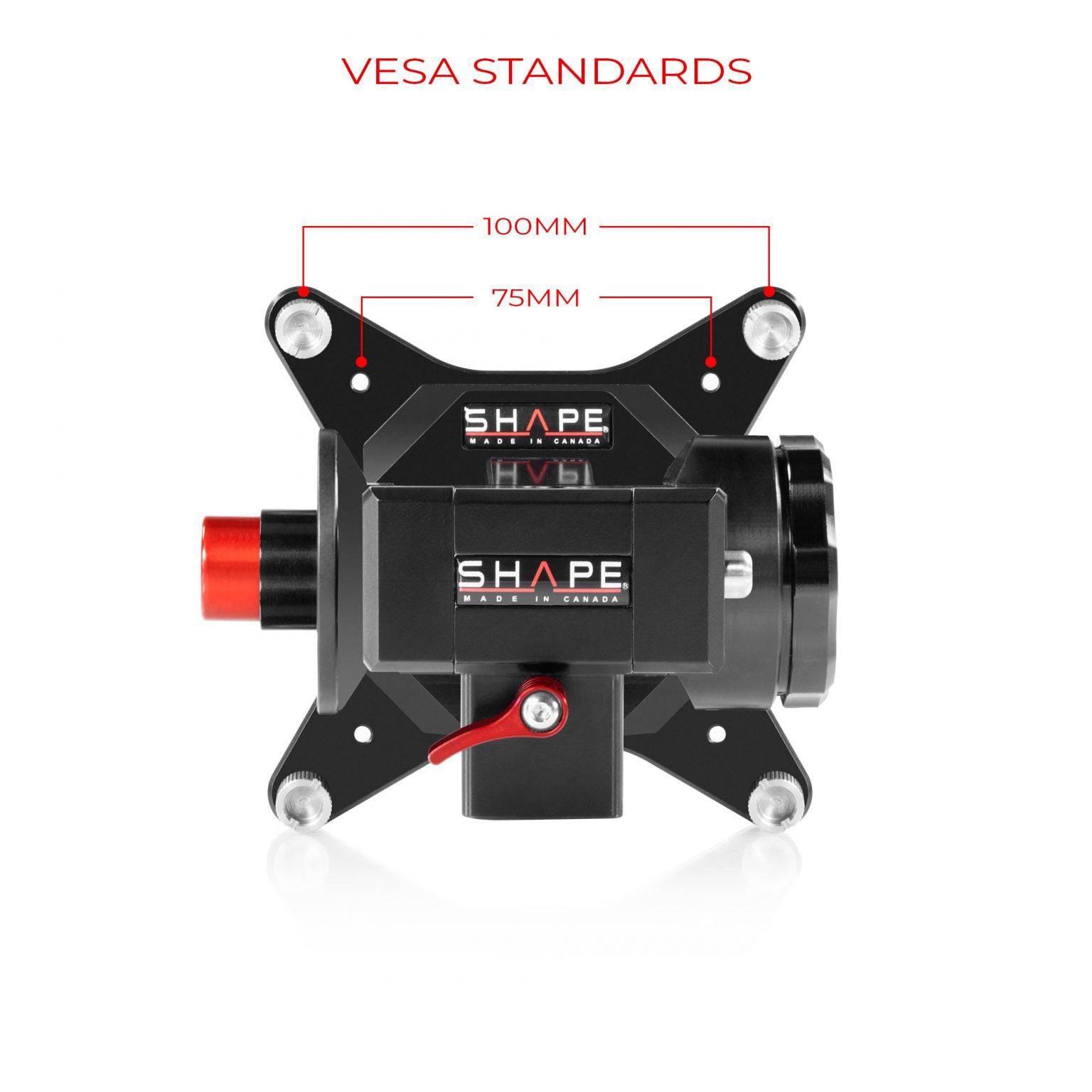 SHAPE Monitor Support Mount Vesa with Push Button Monitor Accessory SHAPE wlb   