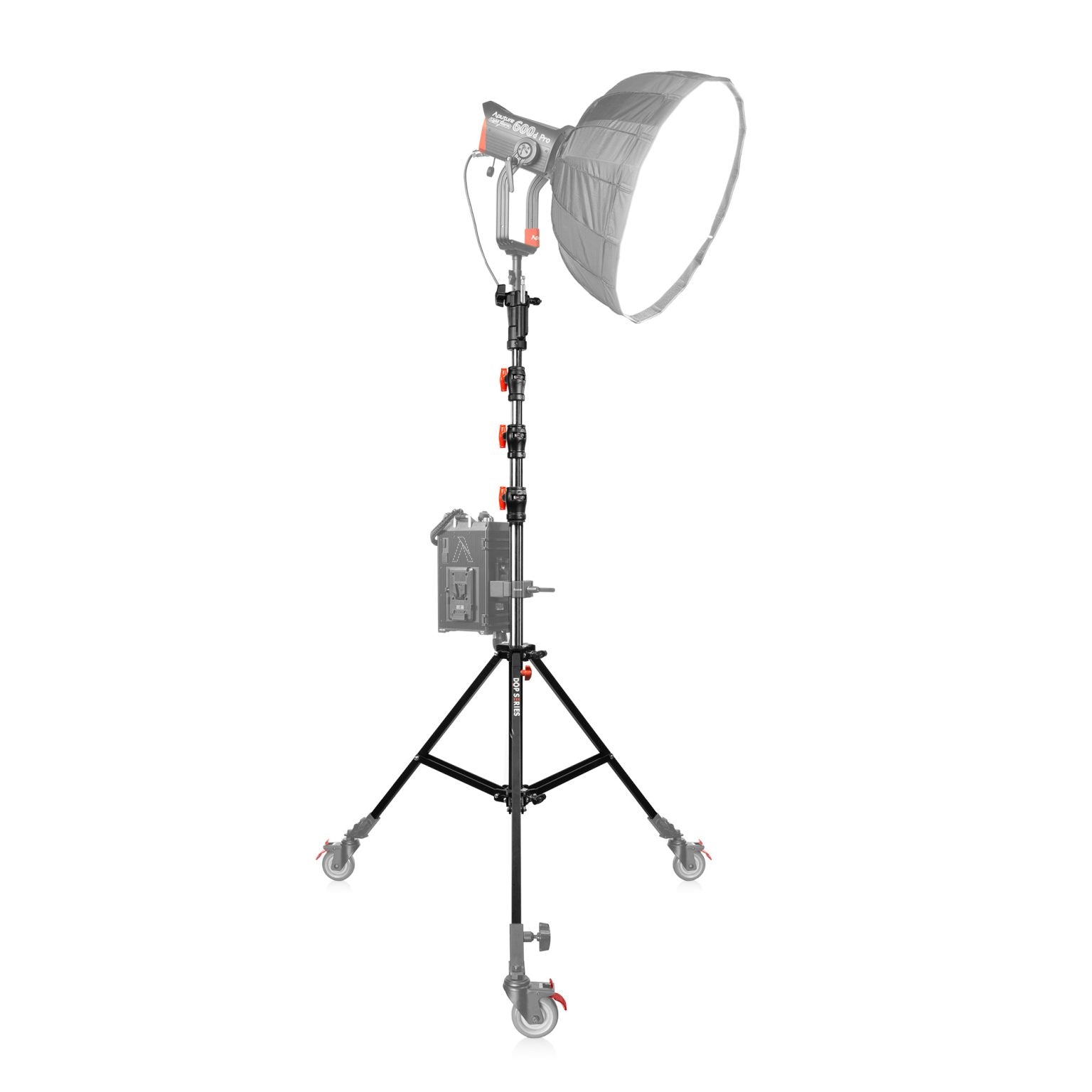 SHAPE Montreal Combo Triple Riser Stand 14'8" Light Stand SHAPE wlb