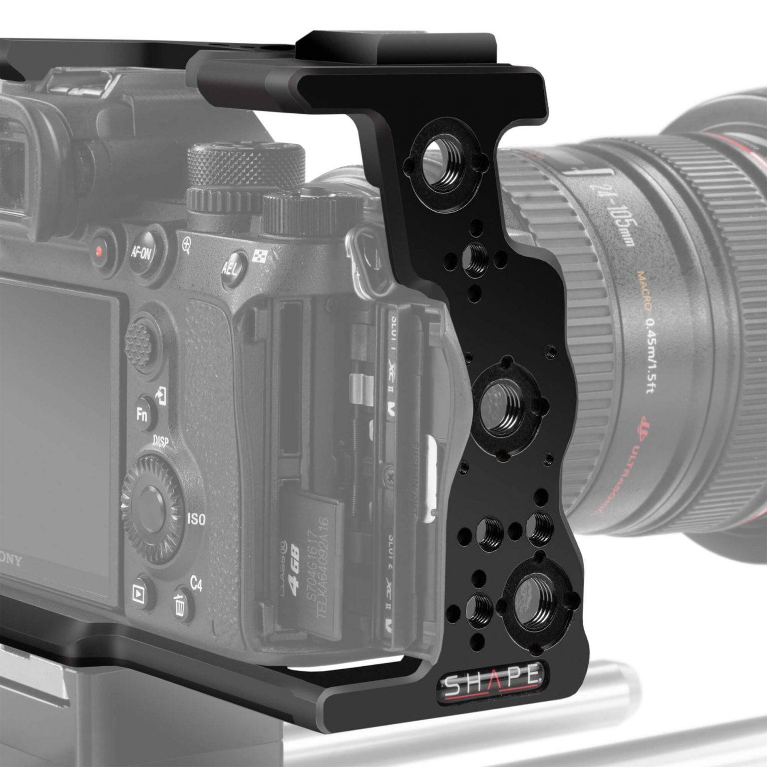 SHAPE Offset Shoulder Mount for Sony A7S III/A7 IV/A7R V Shoulder Mount SHAPE wlb   