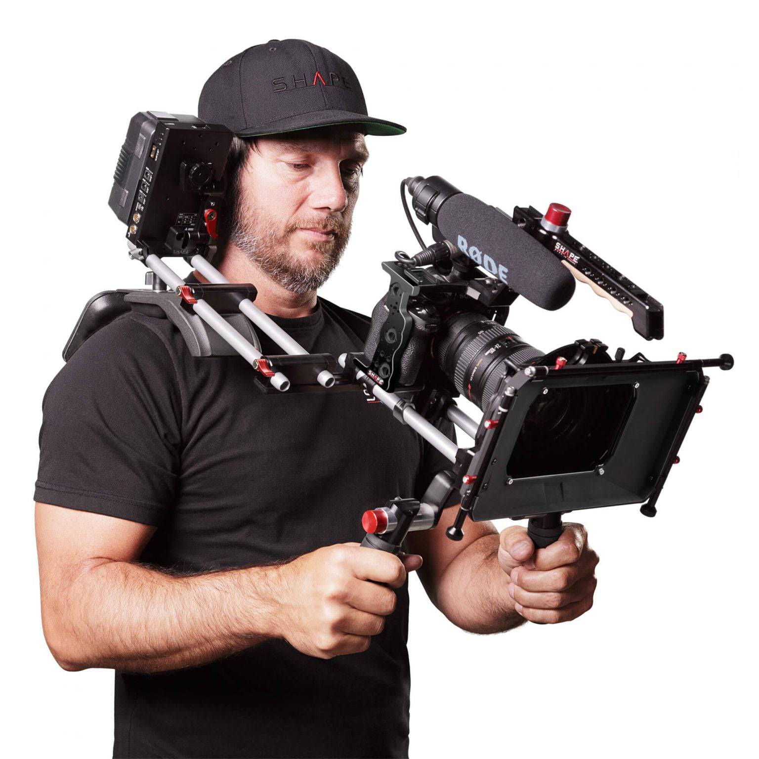 SHAPE Offset Shoulder Mount for Sony A7S III/A7 IV/A7R V Shoulder Mount SHAPE wlb   