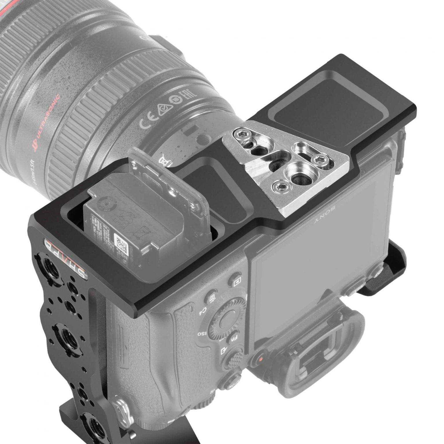 SHAPE Offset Shoulder Mount for Sony A7S III/A7 IV/A7R V Shoulder Mount SHAPE wlb   