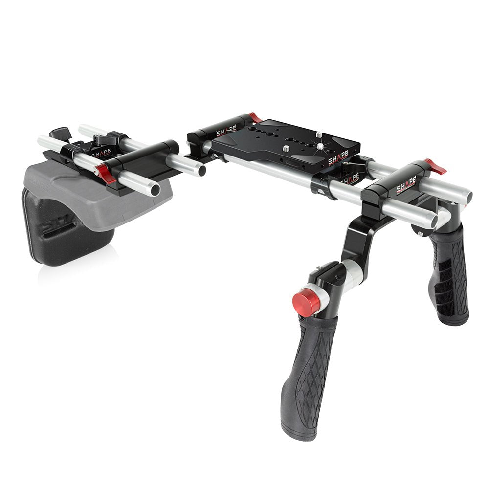 SHAPE Offset Shoulder Mount Rig for Canon C200/C200B Shoulder Mount Rig SHAPE wlb
