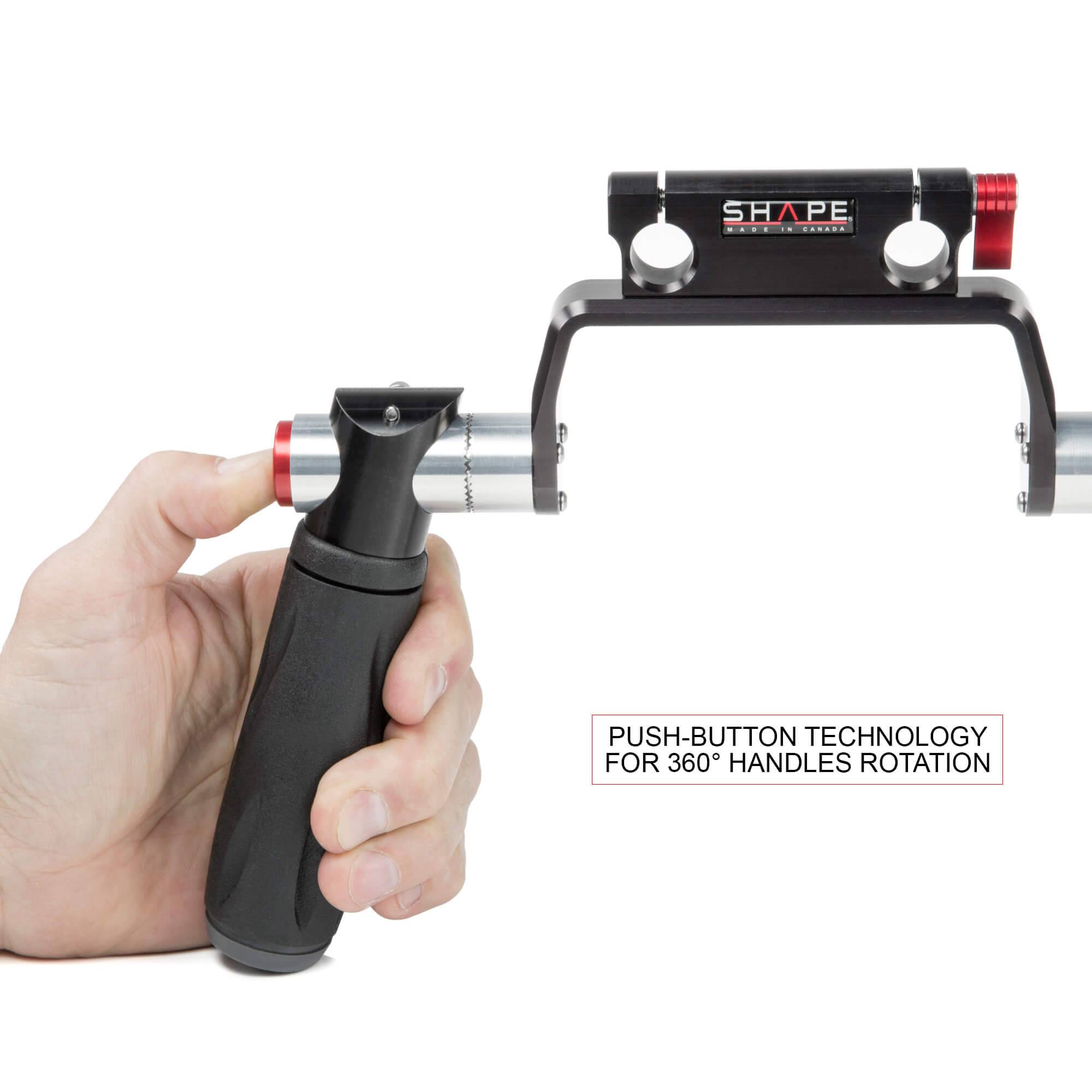 SHAPE Canon C500 MKII/C300 MKIII Offset Shoulder Mount Rig Shoulder Mount Rig SHAPE wlb
