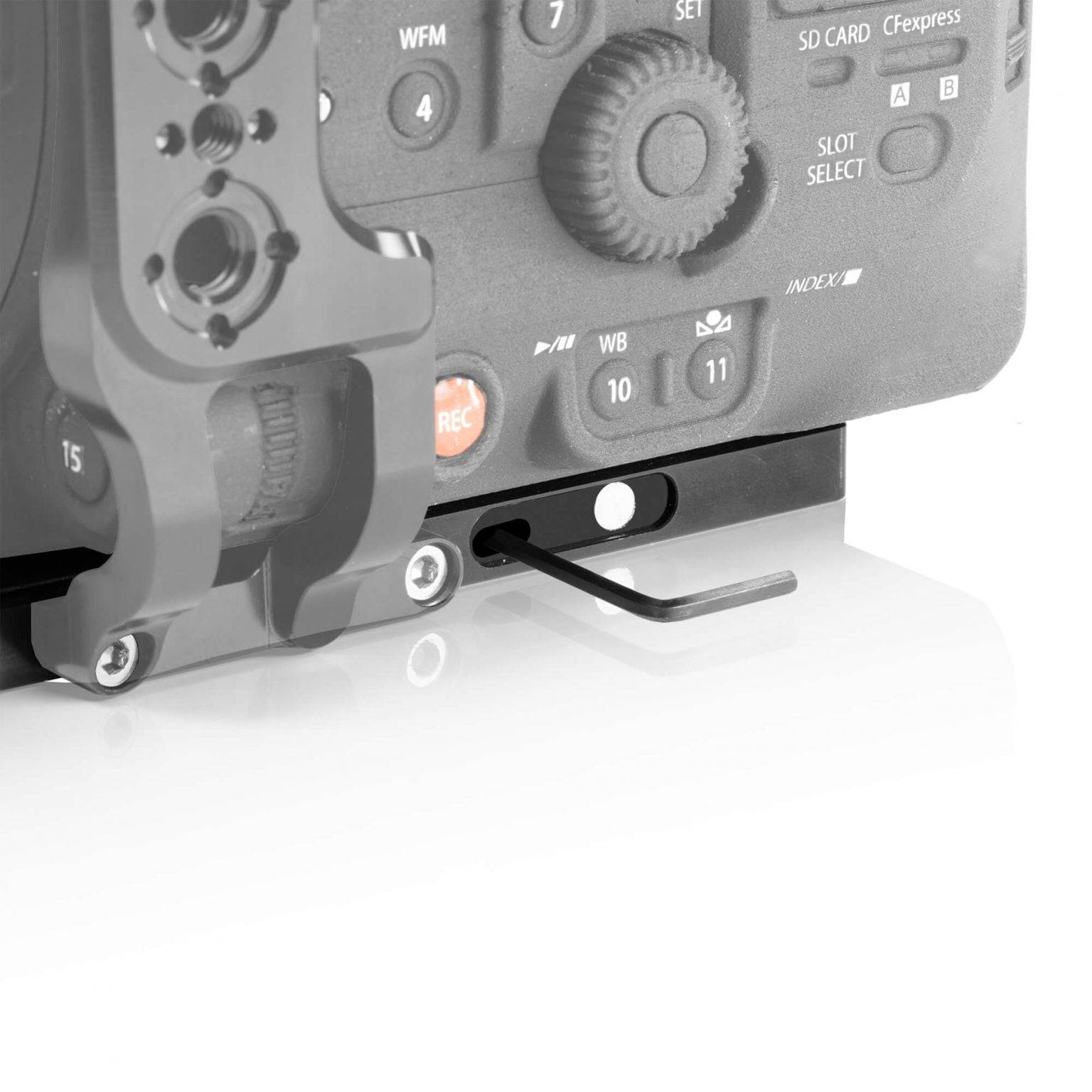 SHAPE Canon C500 MKII/C300 MKIII Offset Shoulder Mount Rig Shoulder Mount Rig SHAPE wlb