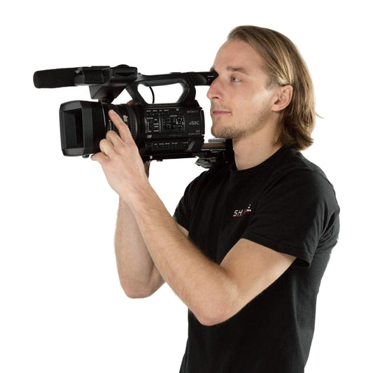 SHAPE Offset Shoulder Mount Rig for ENG-Style Camcorder Shoulder Mount Rig SHAPE wlb   