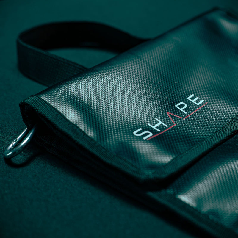 shape-on-set-sandbag-20lbs heavy duty fabric texture and carry handle detail for film production