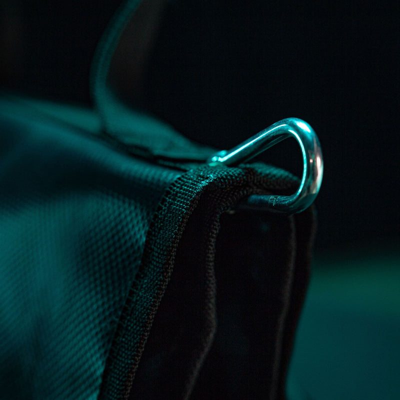 shape-on-set-sandbag-20lbs steel d-ring attachment point for secure rigging on film sets