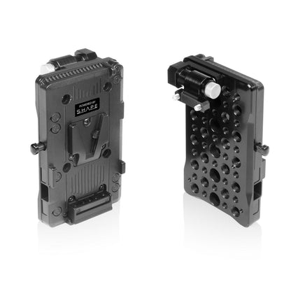SHAPE Pivoting Battery Plate for Monitor Cage Battery Plate SHAPE wlb V-Mount  