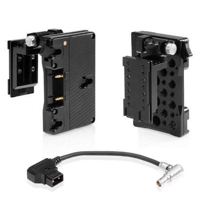 SHAPE RED® KOMODO™ & KOMODO™ 6K Production Pack Pivoting Gold Mount Battery Plate Battery Plate SHAPE wlb