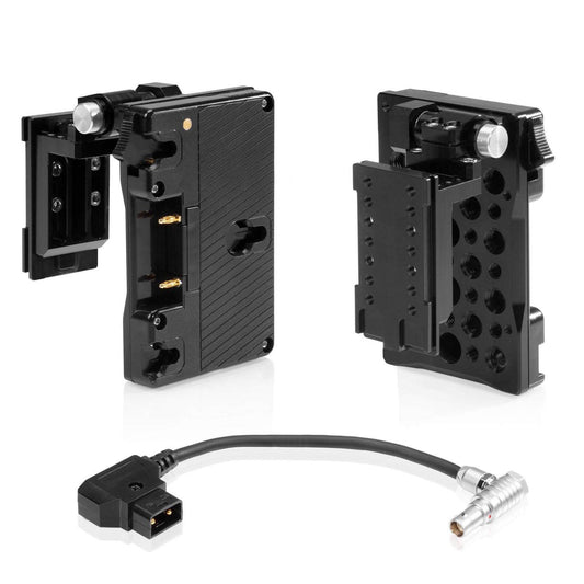 SHAPE RED® KOMODO™ & KOMODO™ 6K Production Pack Pivoting Gold Mount Battery Plate Battery Plate SHAPE wlb