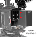 SHAPE RED® KOMODO™ & KOMODO™ 6K Production Pack Pivoting Gold Mount Battery Plate Battery Plate SHAPE wlb