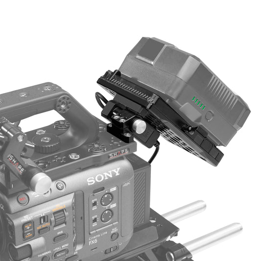 SHAPE Sony FX6 Pivoting V-Mount Battery Plate Battery Plate SHAPE wlb