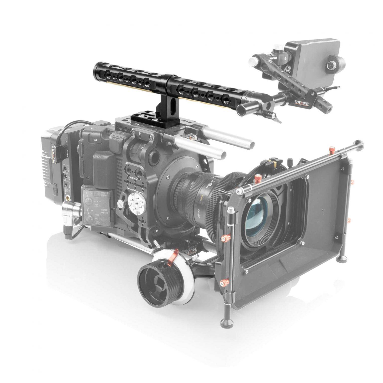 SHAPE Pro Top Handle T-Shape with ARRI Standard Thread Top Handle SHAPE wlb   