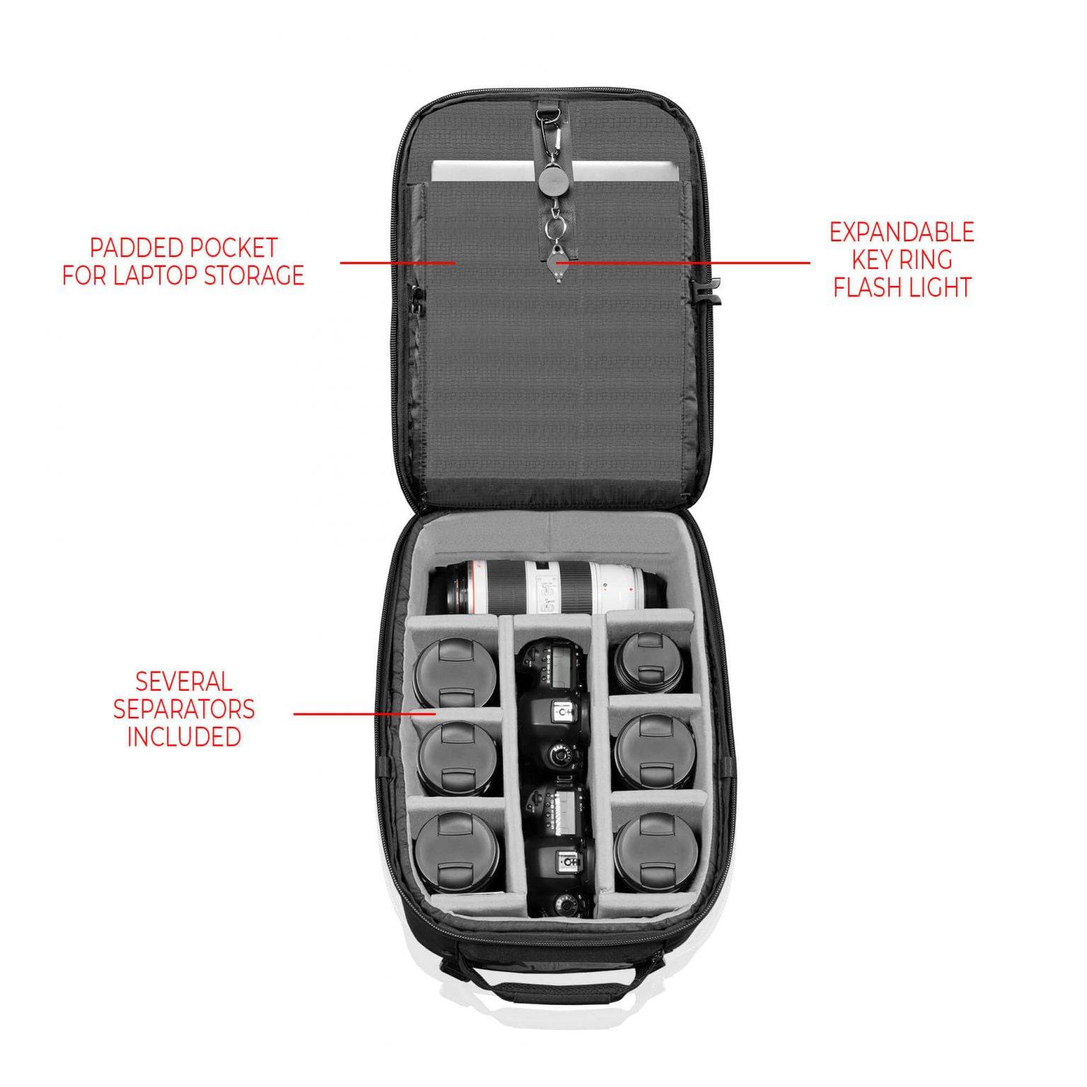 SHAPE Pro Video Camera Backpack