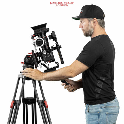 SHAPE Pro Video Tripod 15KG Fluid Head 100mm Bowl Carbon Fiber Legs Tripod SHAPE wlb