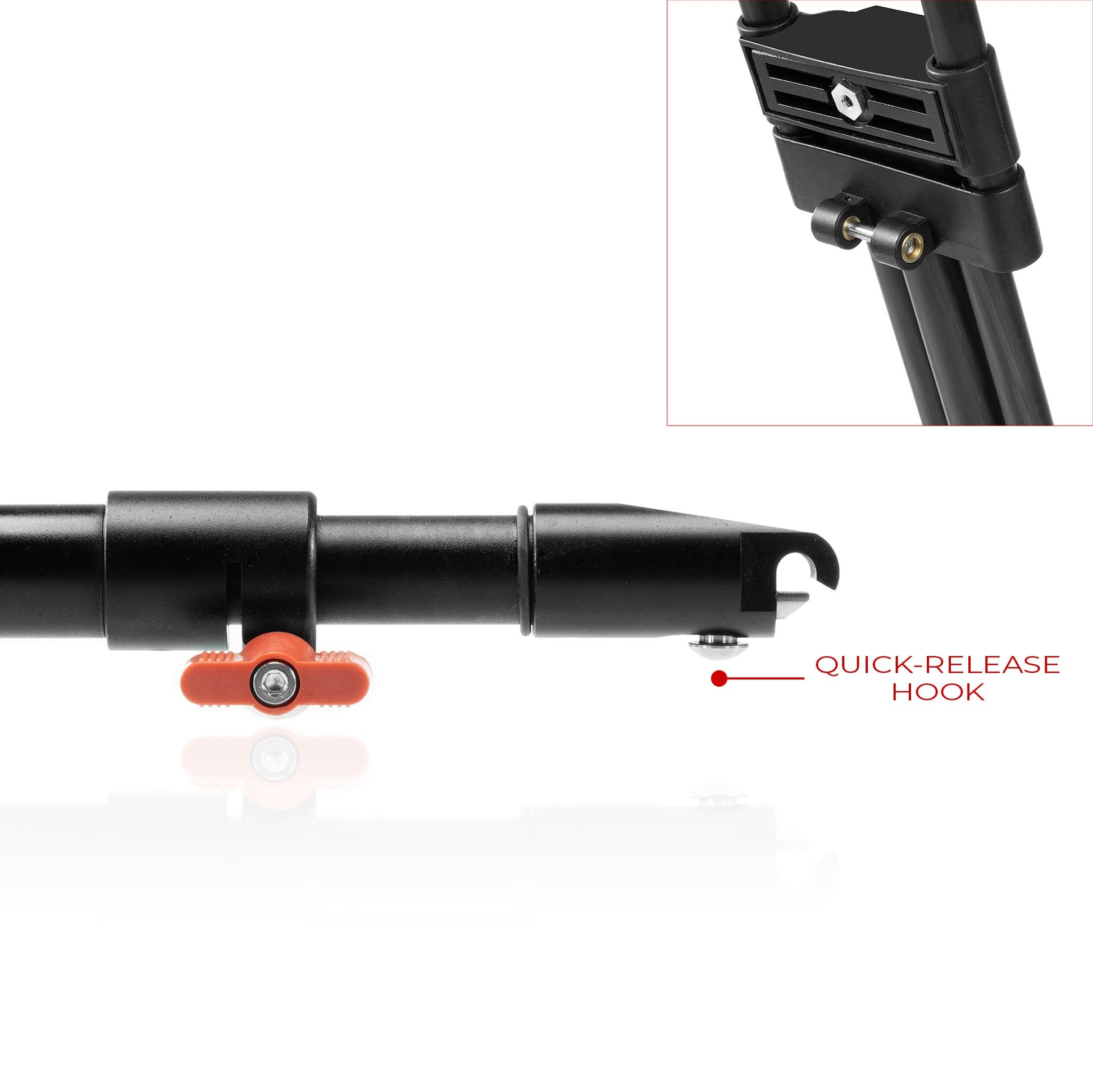 SHAPE Pro Video Tripod 20kg Carbon Fiber Legs & Mid-Level Spreader 100mm Bowl Tripod SHAPE wlb