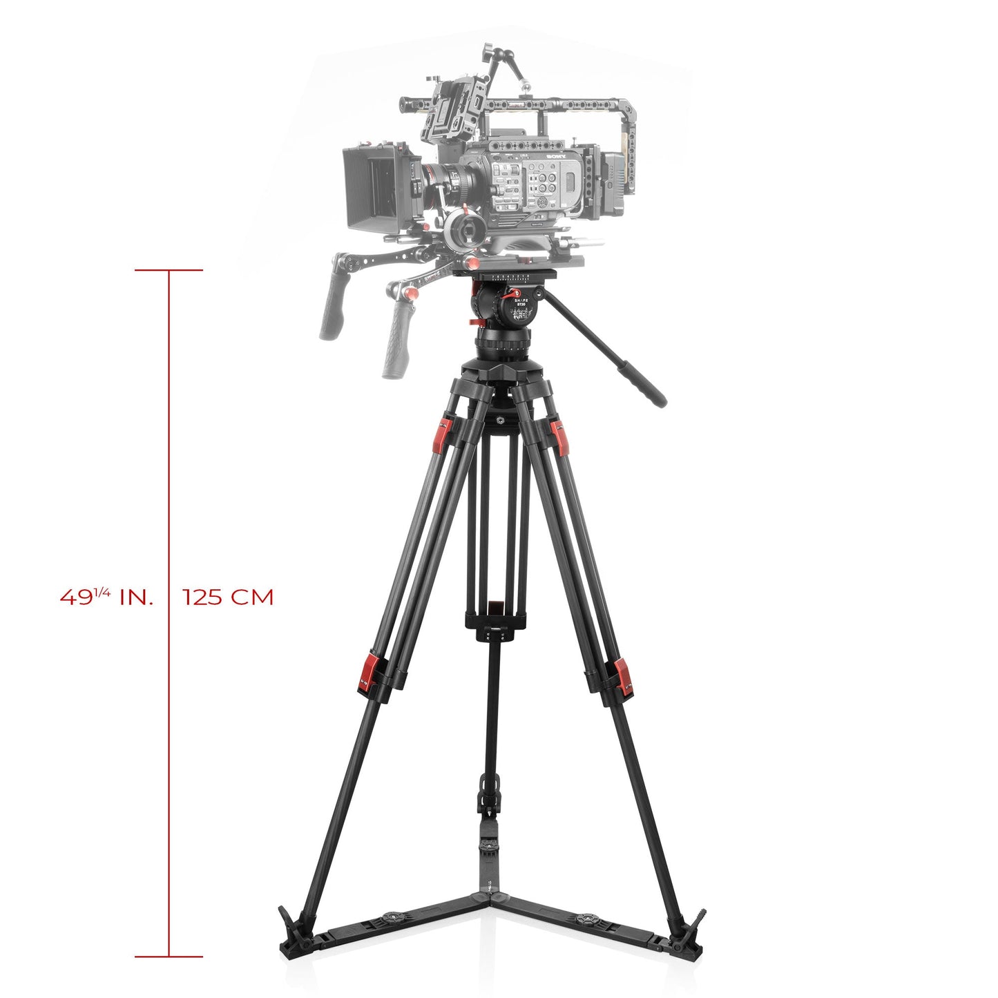 SHAPE Pro Video Tripod 20KG Fluid Head 100mm Bowl Carbon Fiber Legs Tripod SHAPE wlb
