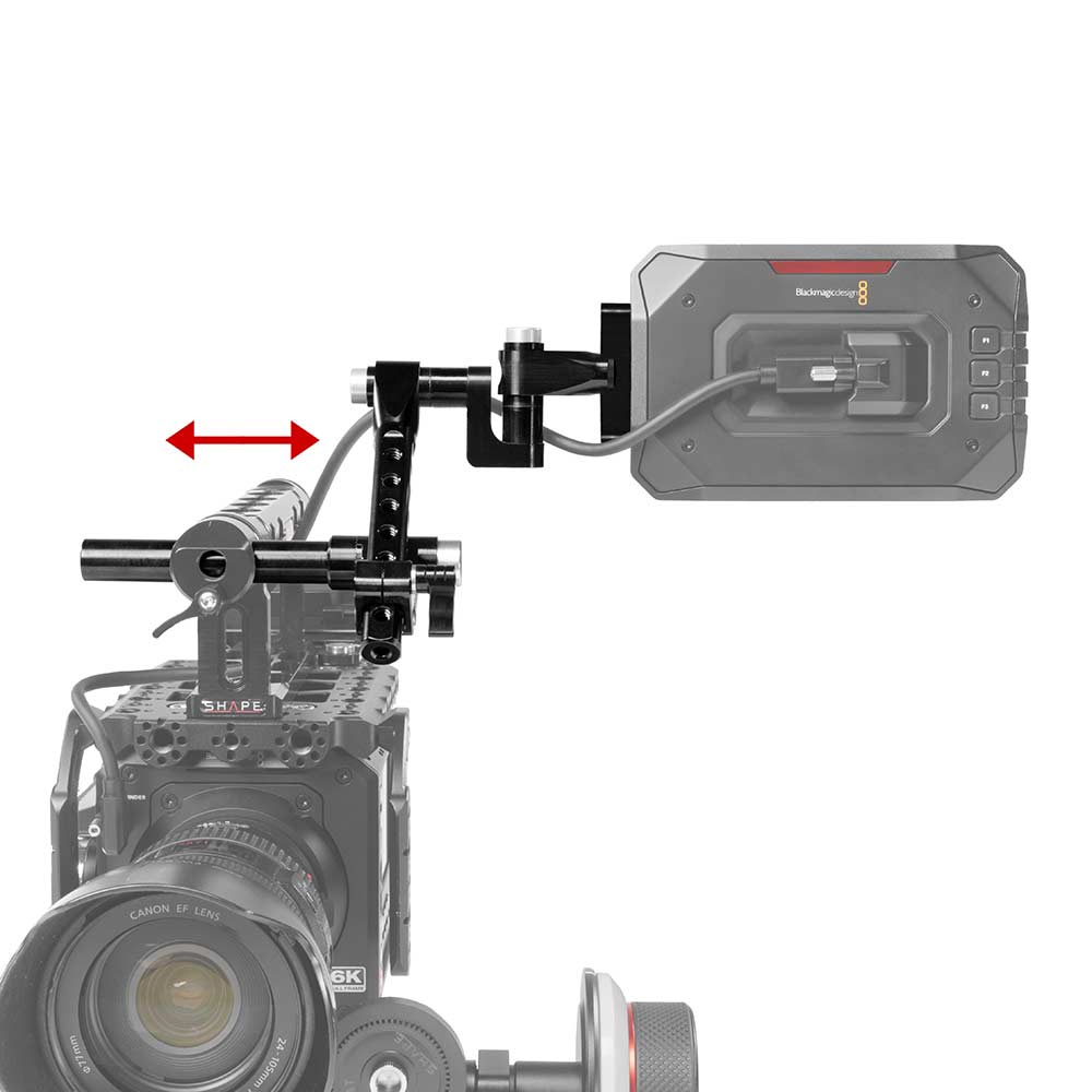 SHAPE Blackmagic PYXIS 6K Push-Button view finder Mount Monitor Accessory SHAPE wlb