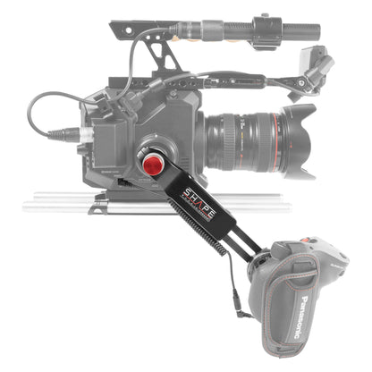 SHAPE Remote Extension Handle with Bayonet Mount and Cable for Panasonic AU-EVA1 Handle SHAPE wlb   