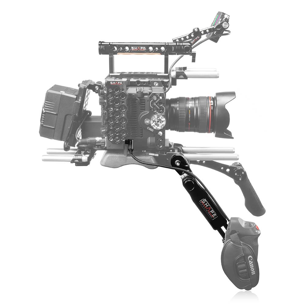 Tay cầm mở rộng từ xa SHAPE kèm cáp cho máy ảnh Canon C400 SHAPE wlb