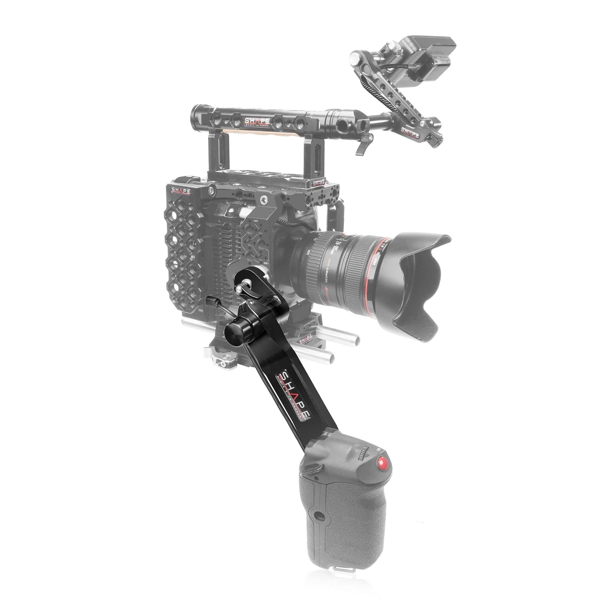 SHAPE Remote Extension Handle with Cable for Canon C400 Camera Rig SHAPE wlb   