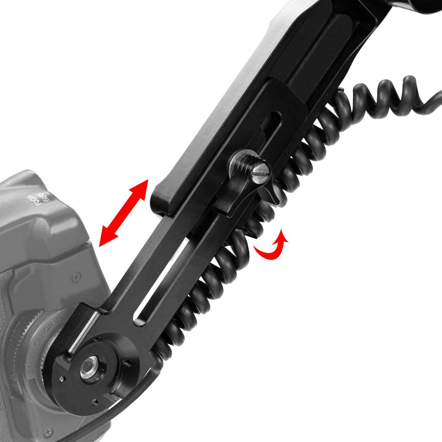 SHAPE Canon C500 MKII/C300 MKIII Remote Extension Handle with Cable Handle SHAPE wlb