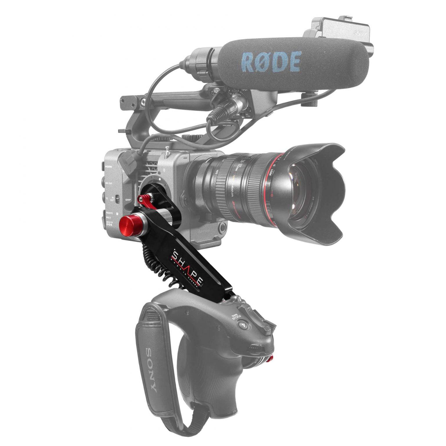 SHAPE Sony FX6 Remote Extension Handle with Cable Handle SHAPE wlb