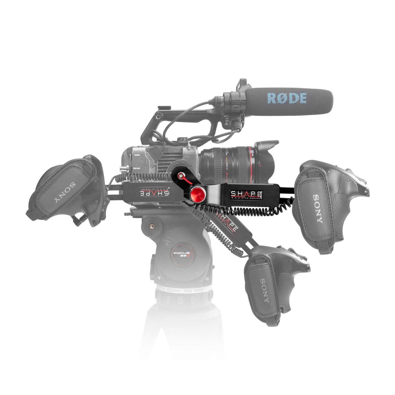 SHAPE Sony FX6 Remote Extension Handle with Cable Handle SHAPE wlb