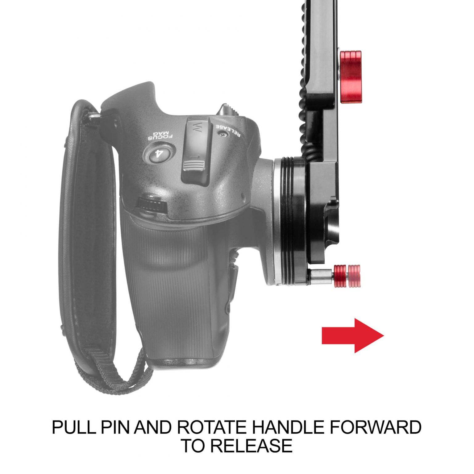 SHAPE Sony FX6 Remote Extension Handle with Cable Handle SHAPE wlb
