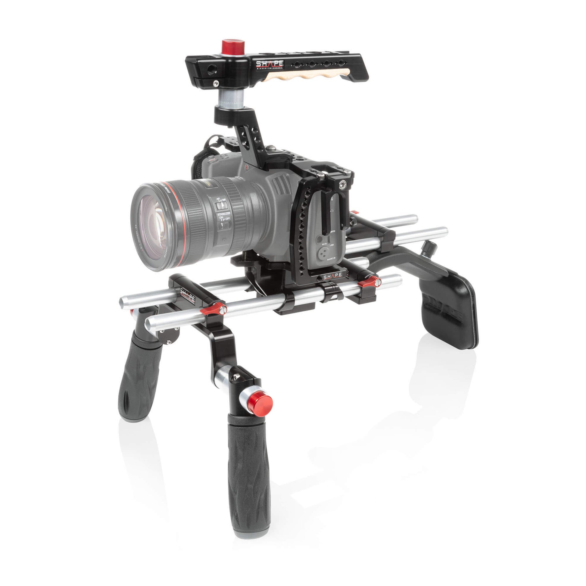 SHAPE Shoulder Mount for Blackmagic Pocket Cinema 4K/6K Shoulder Mount SHAPE wlb   
