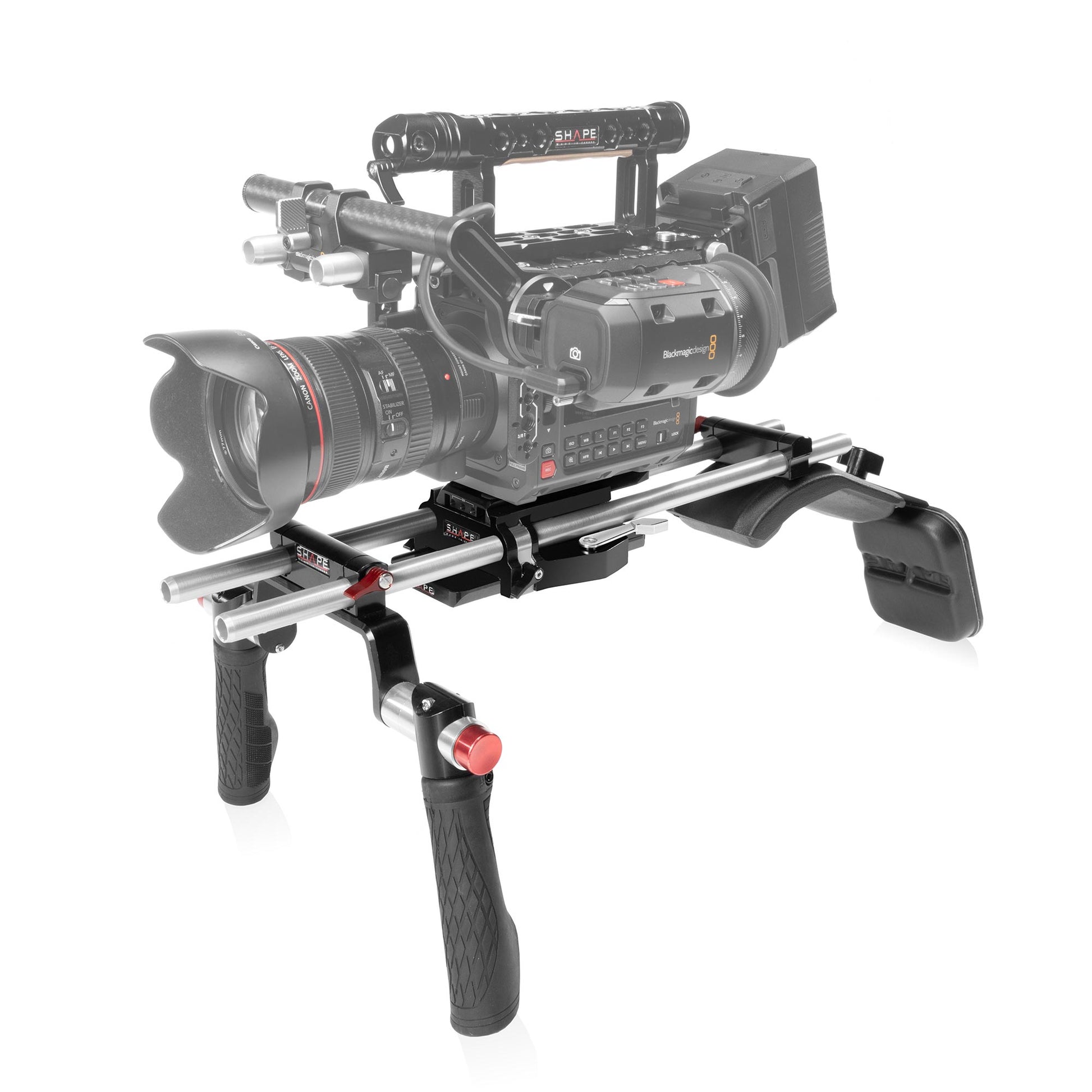 SHAPE Blackmagic PYXIS 6K Shoulder Mount Camera Rig SHAPE wlb