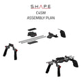 SHAPE Canon C400 Shoulder Mount Camera Rig SHAPE wlb