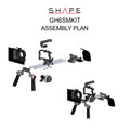 SHAPE Panasonic Lumix GH6 Shoulder Mount Kit Shoulder Mount SHAPE wlb