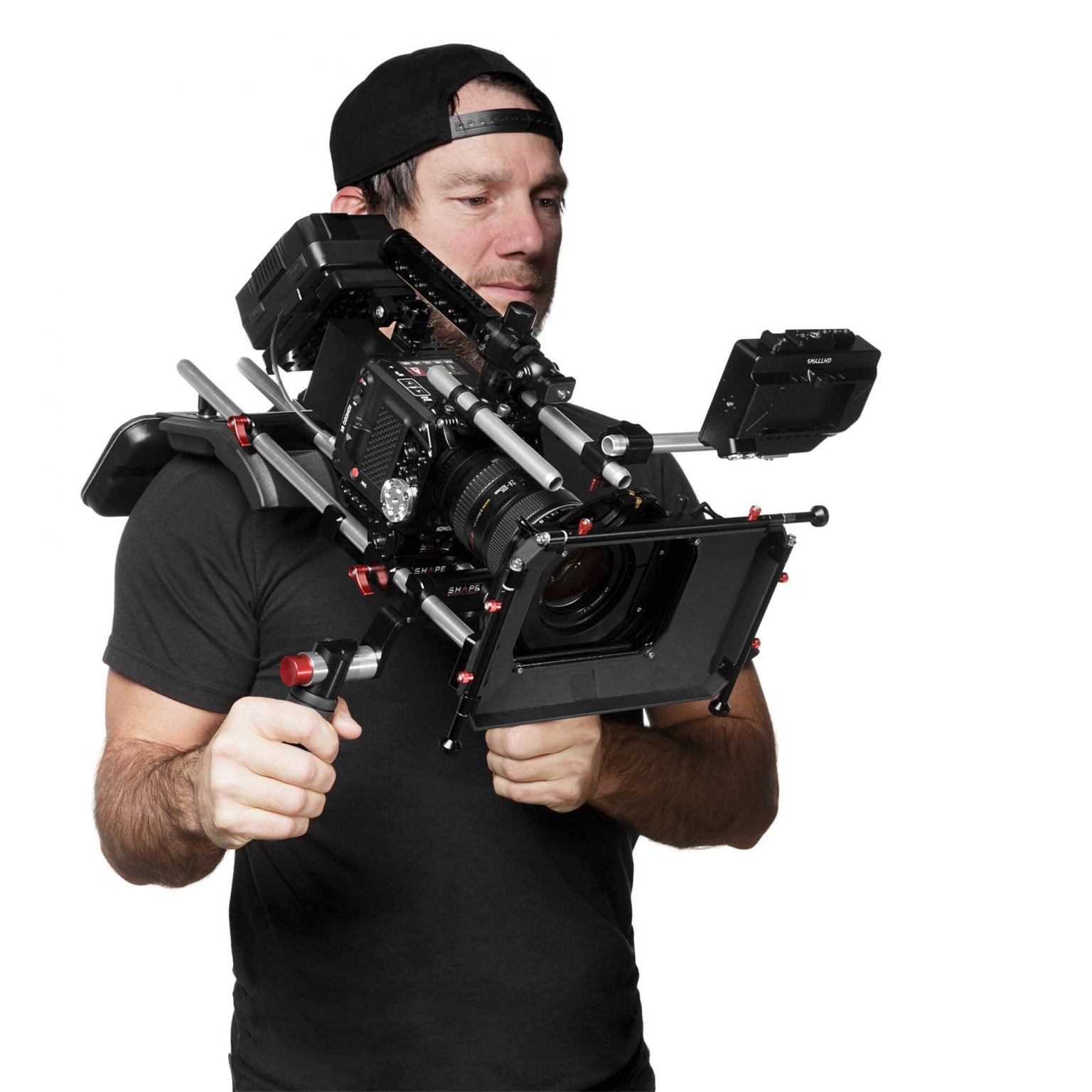 SHAPE RED® KOMODO™ & KOMODO™ 6K Production Pack Shoulder Mount Kit Shoulder Mount SHAPE wlb