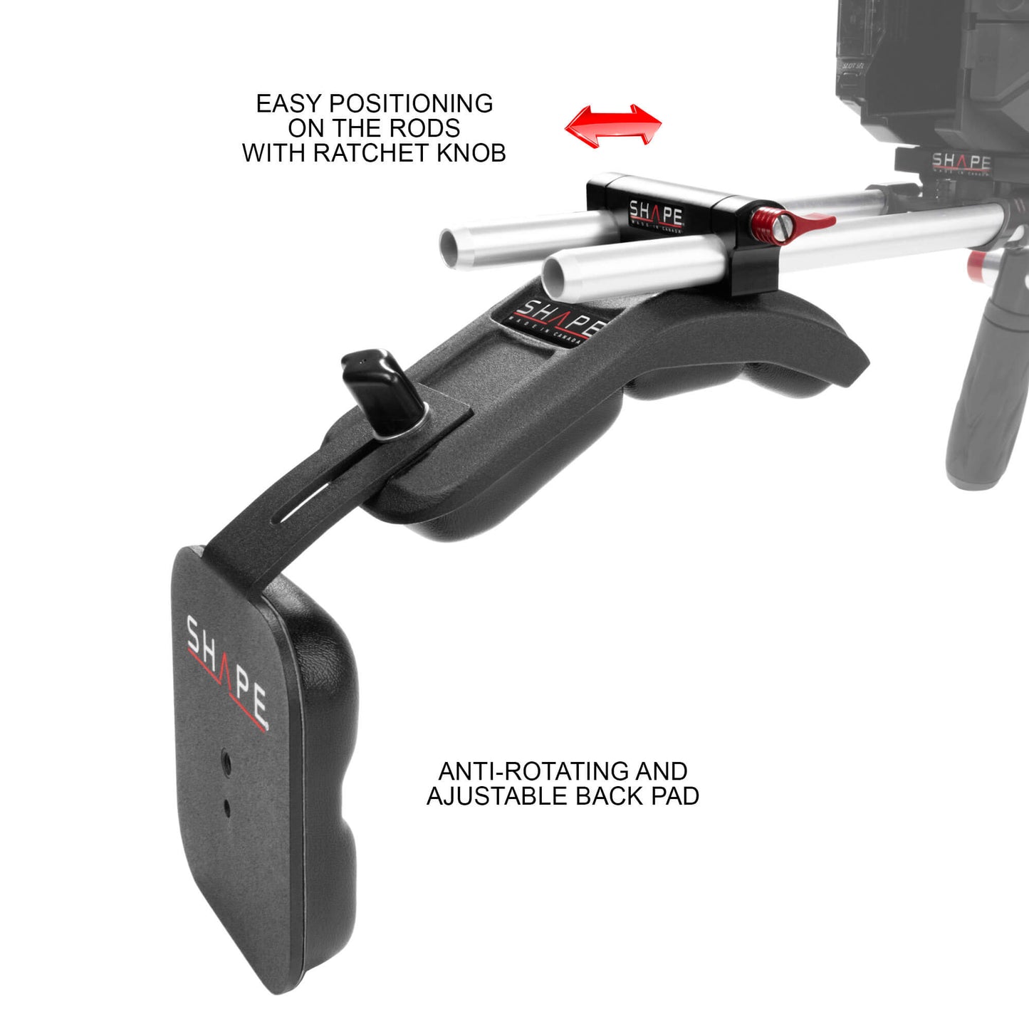 SHAPE Sony FX3/FX30Shoulder Mount Kit Shoulder Mount SHAPE wlb