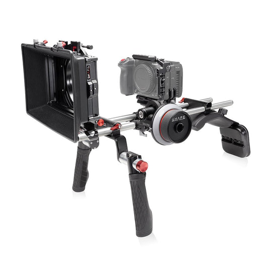 SHAPE Shoulder Mount Matte Box Follow Focus for Canon C50 Shoulder Mount Rig SHAPE wlb