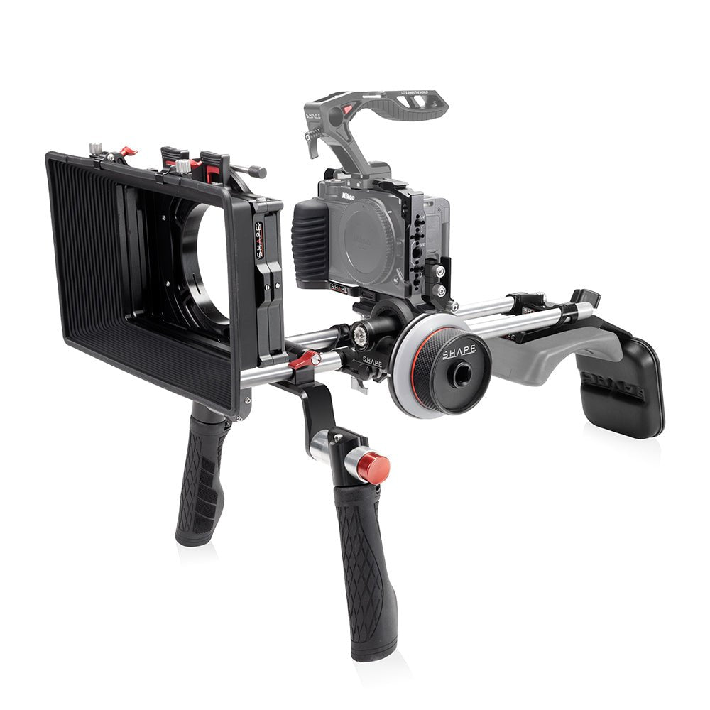 SHAPE Shoulder Mount Matte Box Follow Focus for Nikon ZR Shoulder Mount Rig SHAPE wlb