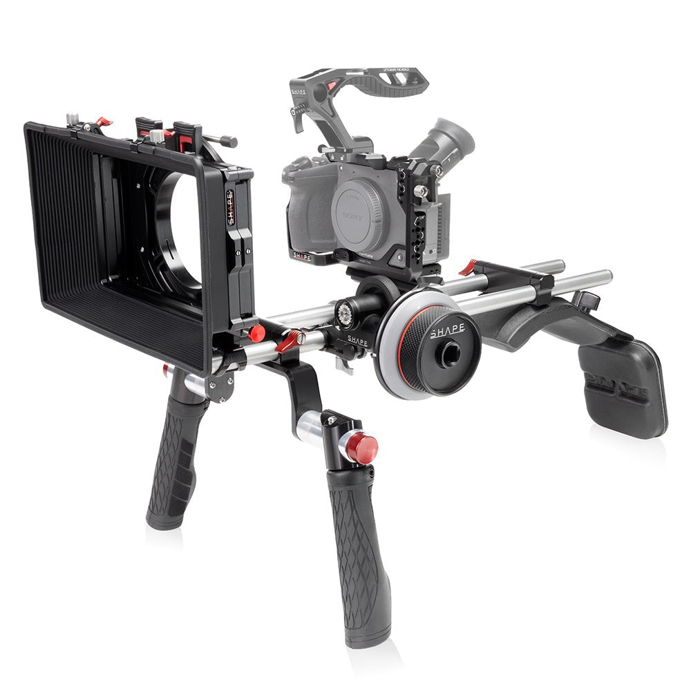 SHAPE Shoulder Mount Matte Box Follow Focus for SONY FX2 Shoulder Mount Rig SHAPE wlb