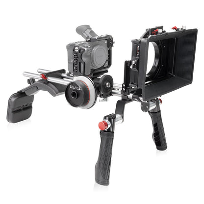 SHAPE Shoulder Mount Matte Box Follow Focus for SONY FX2 Shoulder Mount Rig SHAPE wlb