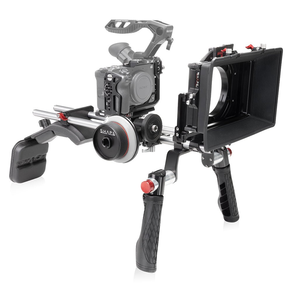 SHAPE Shoulder Mount Matte Box Follow Focus for SONY FX2 Shoulder Mount Rig SHAPE wlb