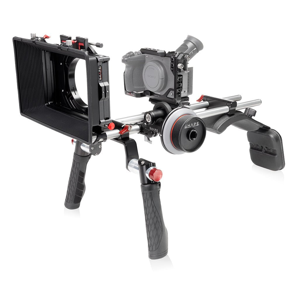 SHAPE Shoulder Mount Matte Box Follow Focus for SONY FX2 Shoulder Mount Rig SHAPE wlb