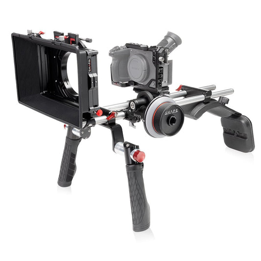 SHAPE Shoulder Mount Matte Box Follow Focus for SONY FX2 Shoulder Mount Rig SHAPE wlb